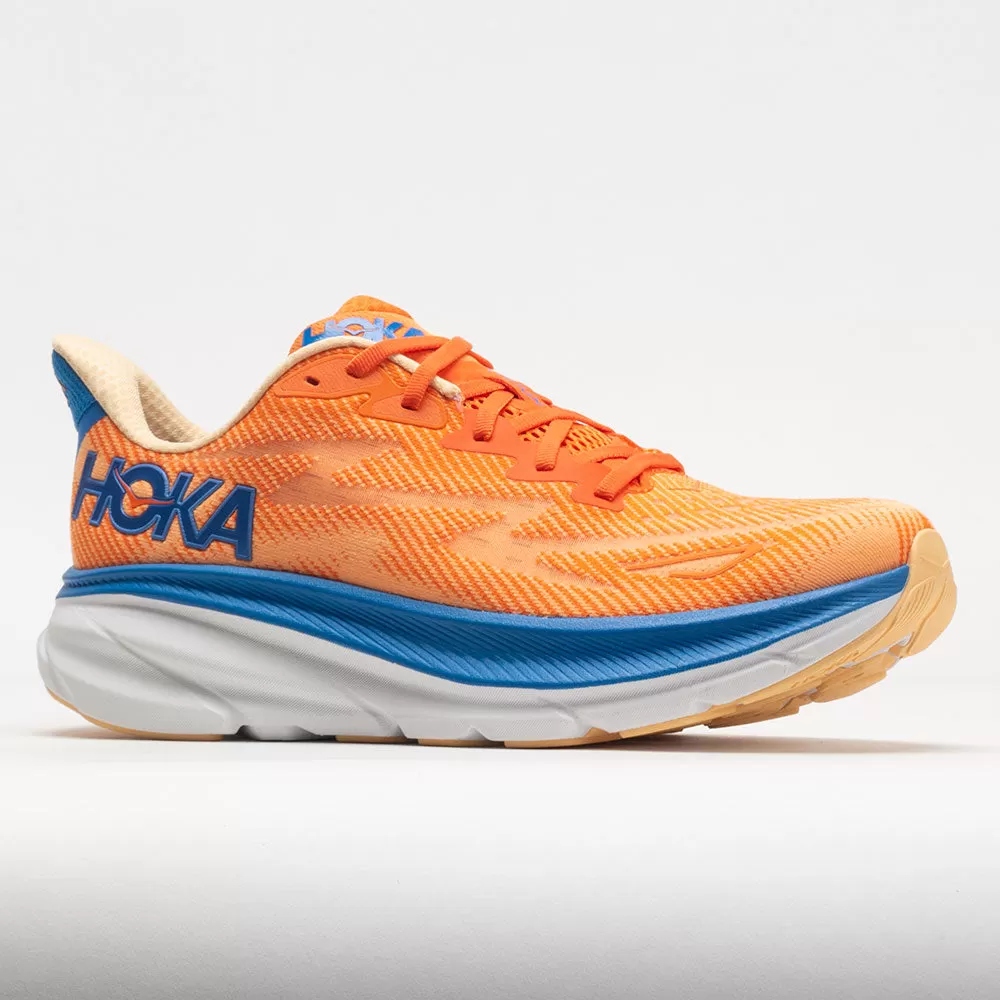 HOKA Clifton 9 Men's Vibrant Orange/Impala