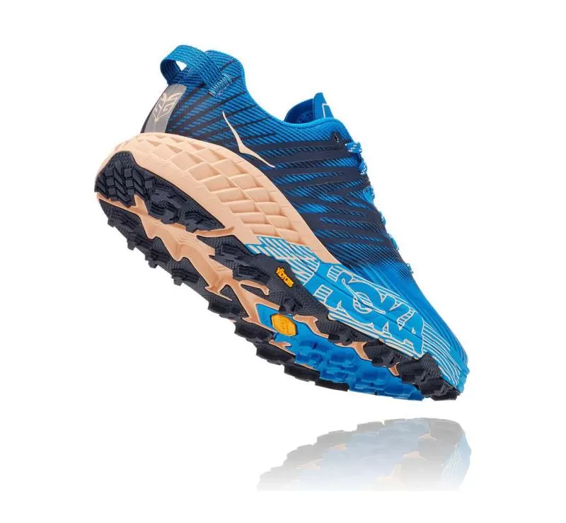 Women's Speedgoat 4 INDIGO BUNTING / BLEACHED APRICOT