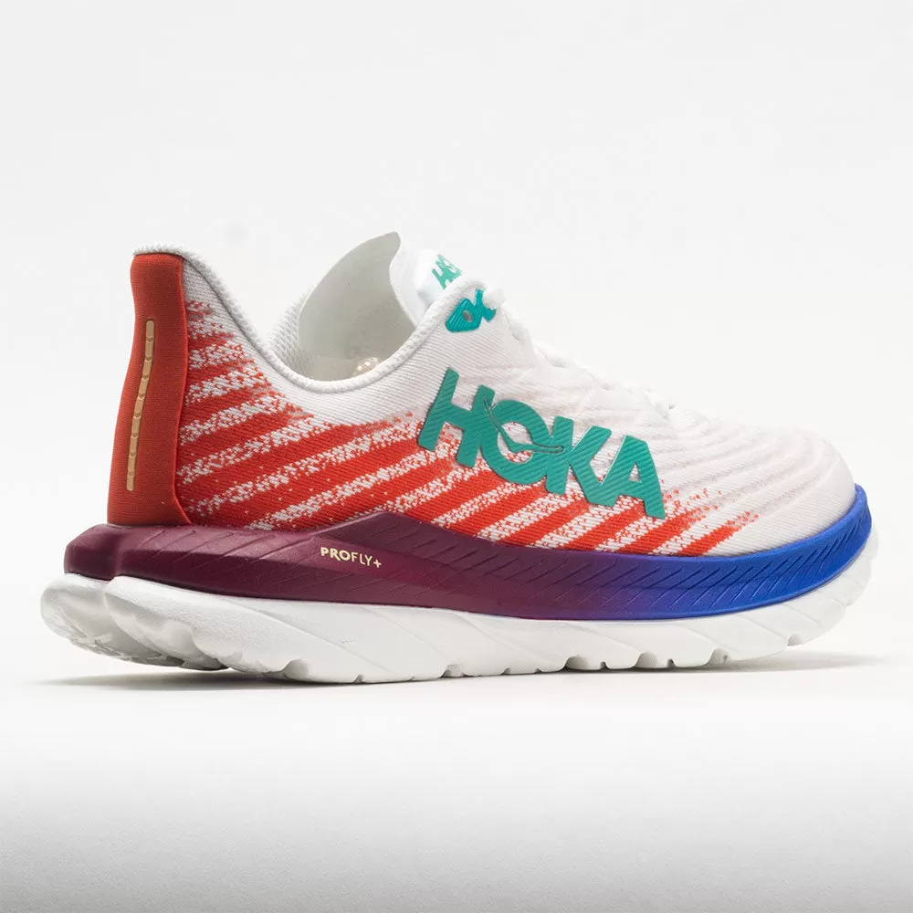 HOKA Mach 5 Men's White/Flame