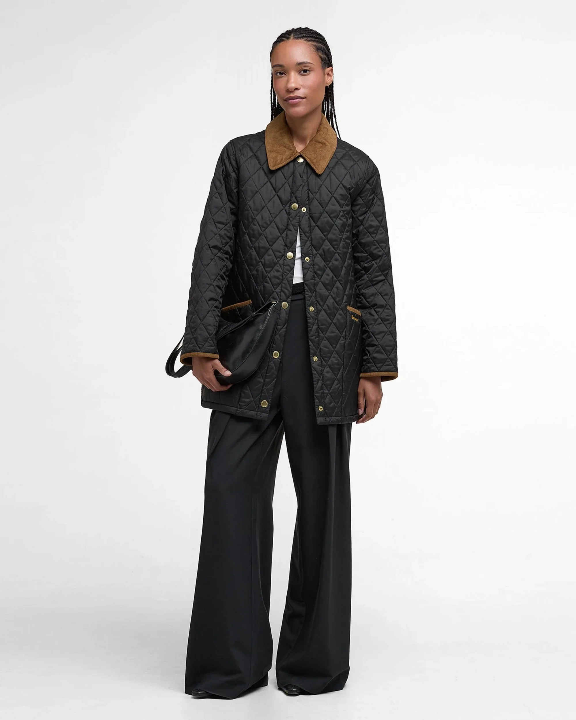 Barbour Icons Modern Liddesdale Quilted Jacket Black/Classic