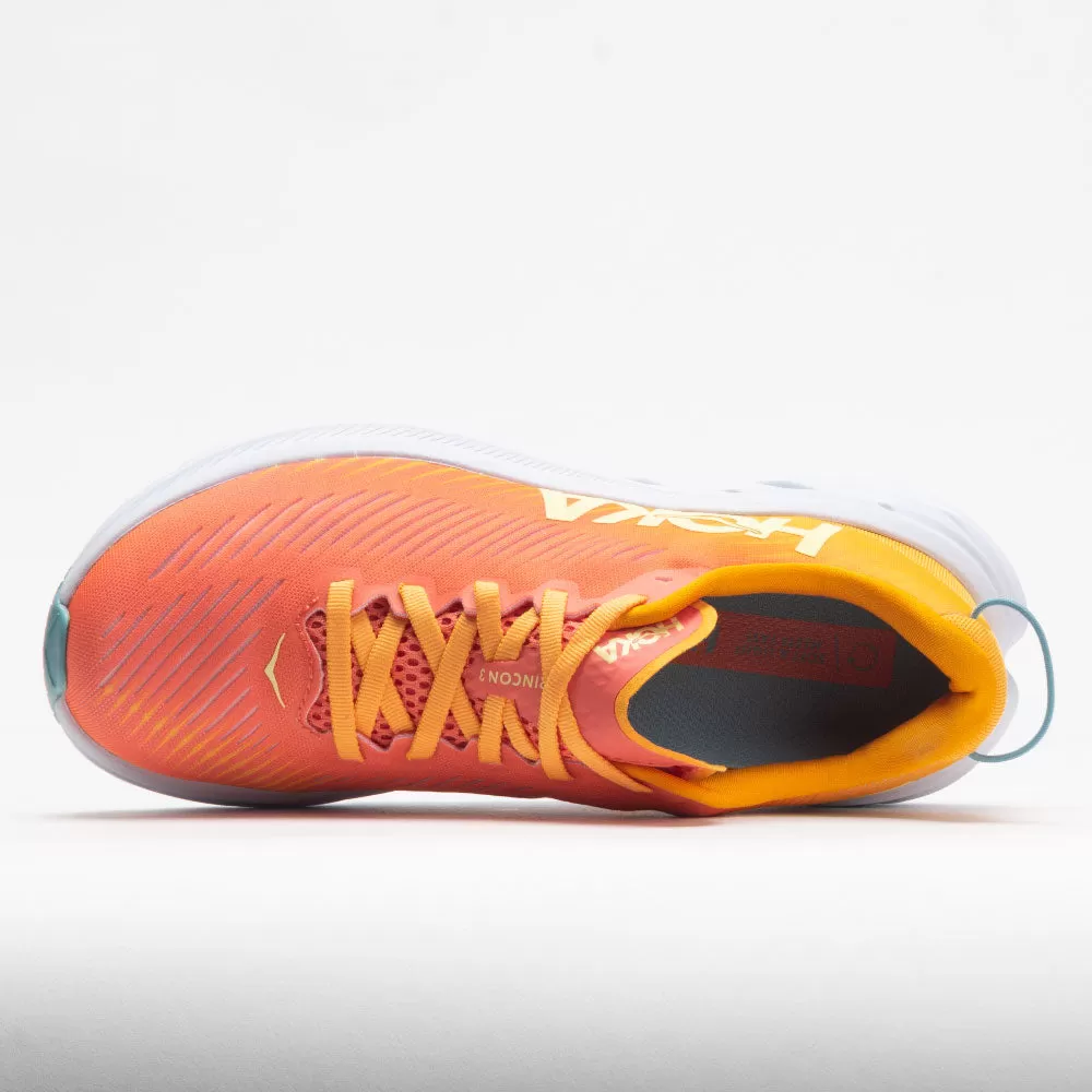 HOKA Rincon 3 Women's Camellia/Radiant Yellow