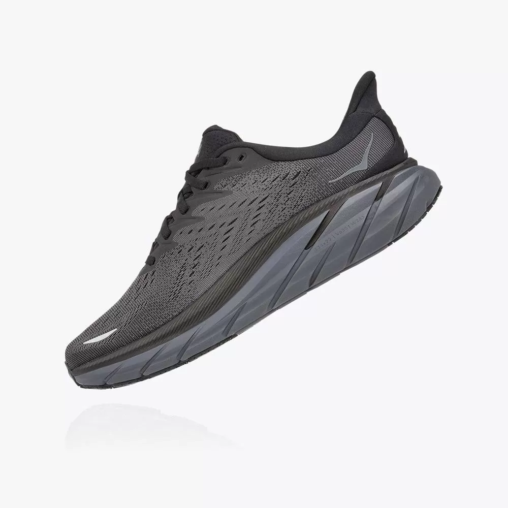 Women's Clifton 8 - Black / Black